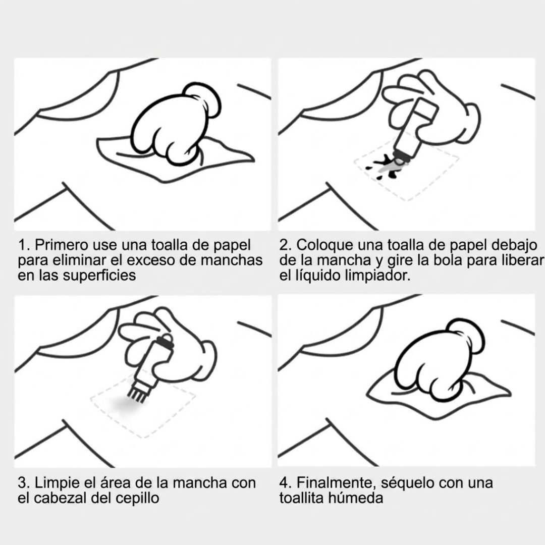 Bolígrafo Quitamanchas Portátil